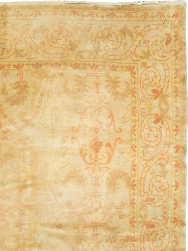 Antique Spanish Cuenca Rug, No.13012 - Gsblank