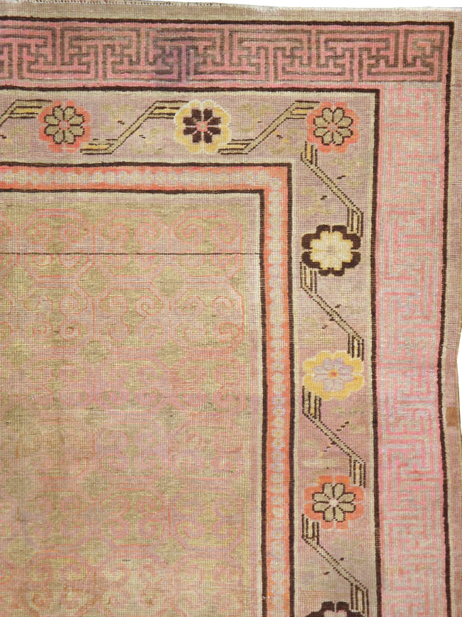 Antique East Turkestan Khotan Gallery Rug, No.13066 - Gsblank