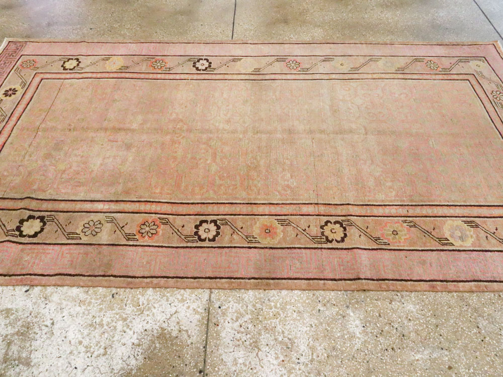 Antique East Turkestan Khotan Gallery Rug, No.13066 - Gsblank