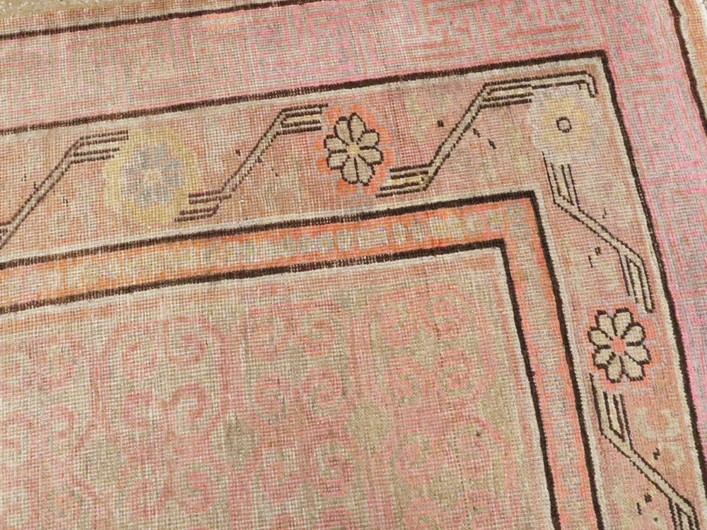 Antique East Turkestan Khotan Gallery Rug, No.13066 - Gsblank