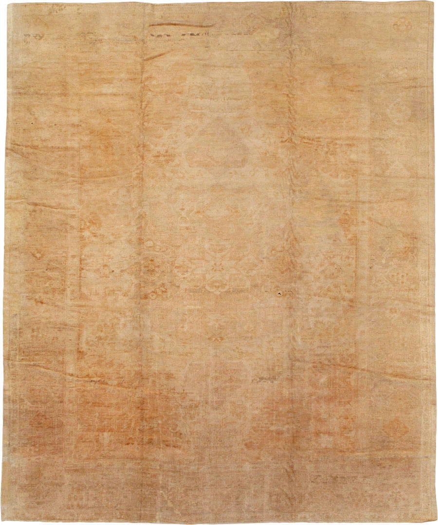 Antique Turkish Oushak Rug, No.13083 - Gsblank