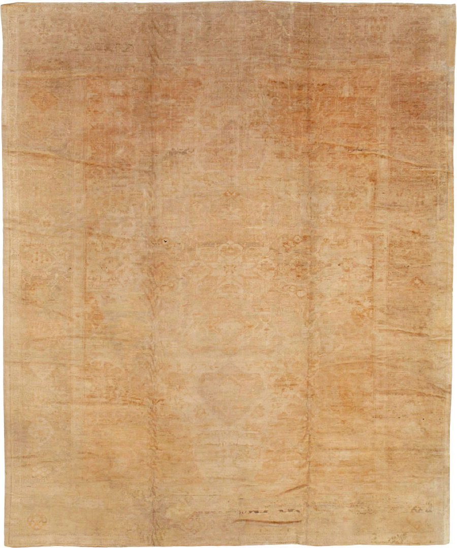 Antique Turkish Oushak Rug, No.13083 - Gsblank