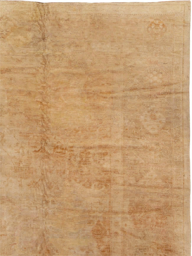 Antique Turkish Oushak Rug, No.13083 - Gsblank