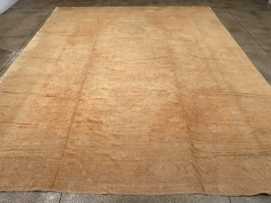 Antique Turkish Oushak Rug, No.13083 - Gsblank