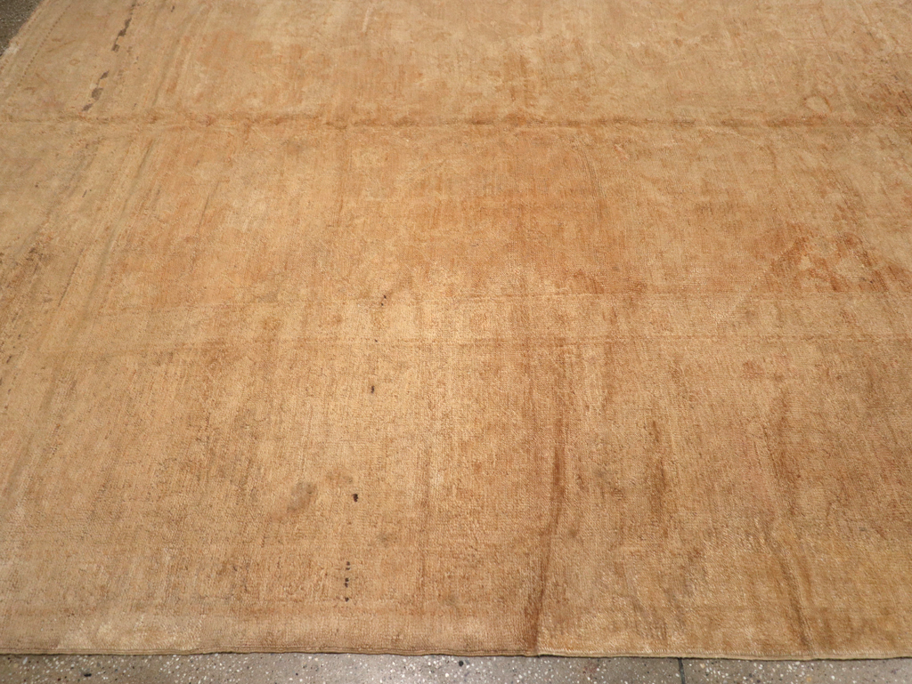 Antique Turkish Oushak Rug, No.13083 - Gsblank