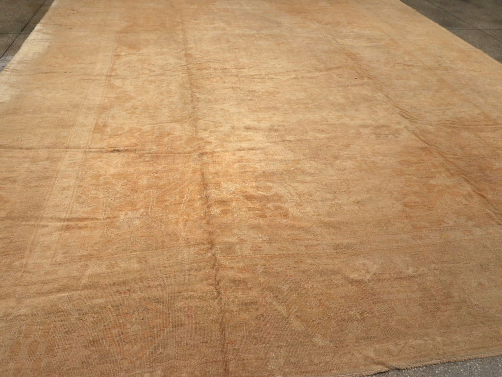 Antique Turkish Oushak Rug, No.13083 - Gsblank