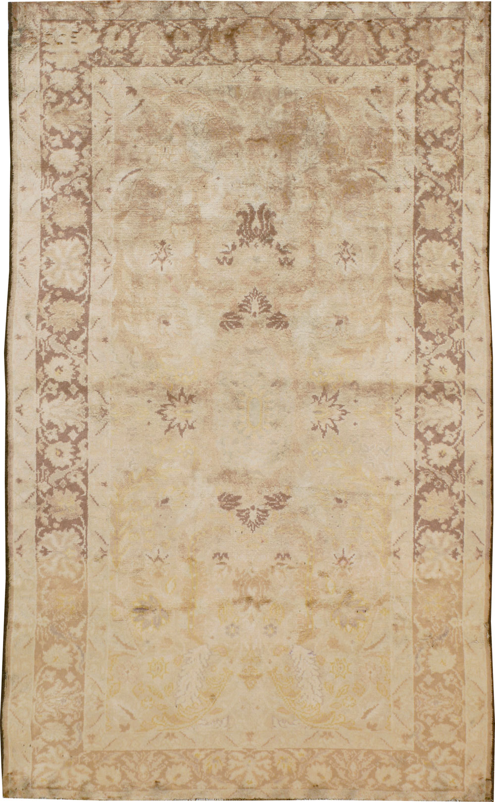 Antique Turkish Oushak Rug, No.13121 - Gsblank