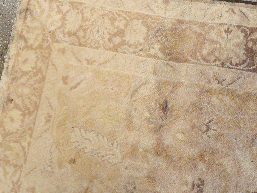 Antique Turkish Oushak Rug, No.13121 - Gsblank