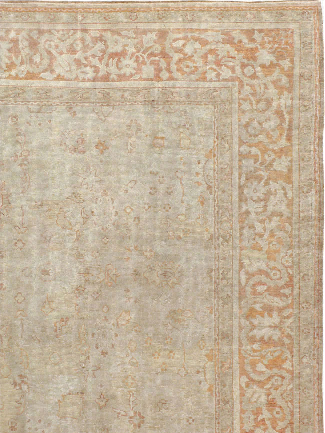 Antique Turkish Ghiordes Long Carpet, No.13122 - Gsblank
