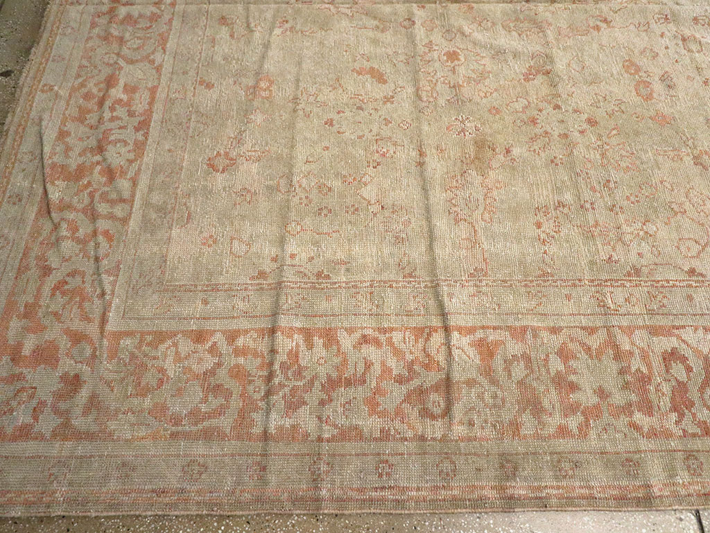 Antique Turkish Ghiordes Long Carpet, No.13122 - Gsblank