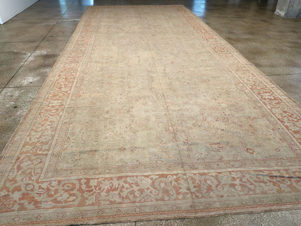 Antique Turkish Ghiordes Long Carpet, No.13122 - Gsblank