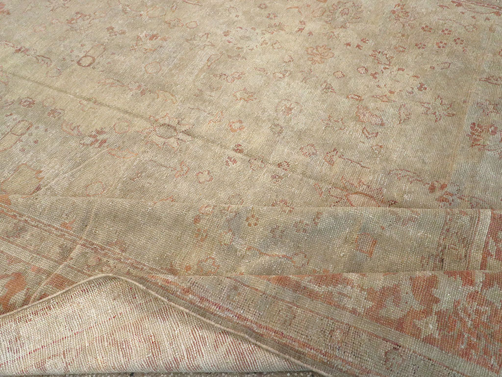 Antique Turkish Ghiordes Long Carpet, No.13122 - Gsblank