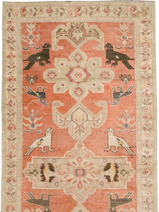 Antique Caucasian Karabagh Runner, No.13126 - Gsblank