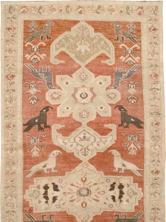 Antique Caucasian Karabagh Runner, No.13126 - Gsblank