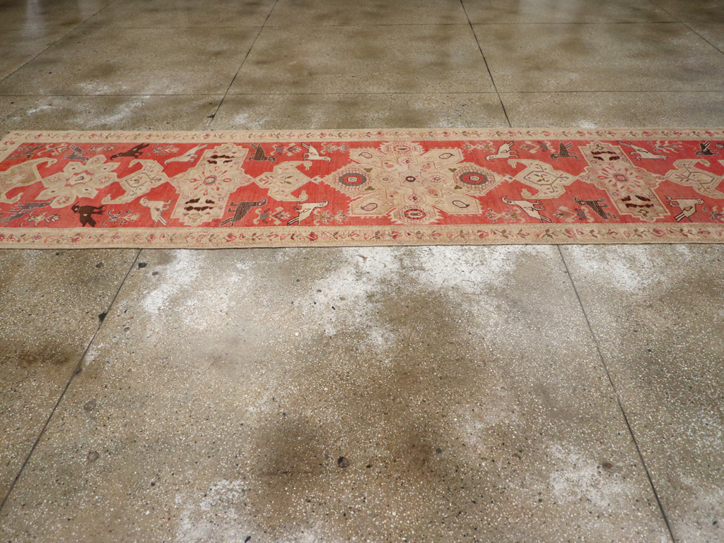 Antique Caucasian Karabagh Runner, No.13126 - Gsblank