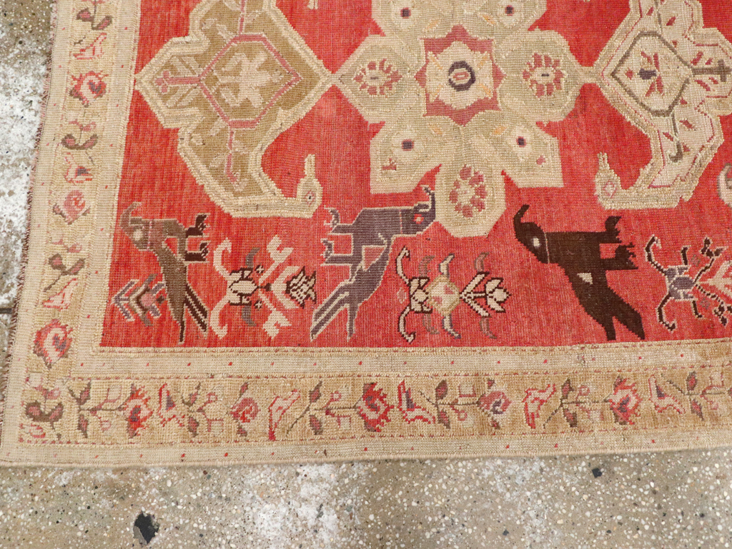 Antique Caucasian Karabagh Runner, No.13126 - Gsblank