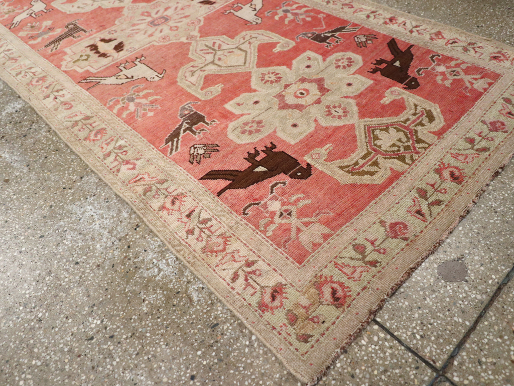 Antique Caucasian Karabagh Runner, No.13126 - Gsblank