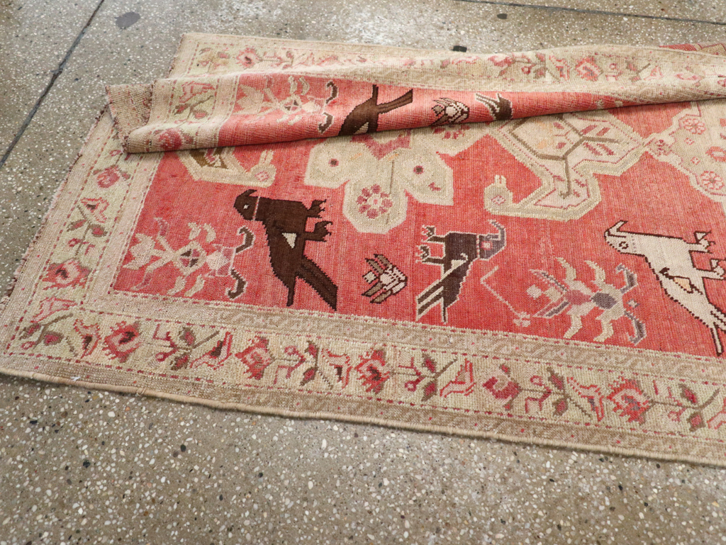 Antique Caucasian Karabagh Runner, No.13126 - Gsblank