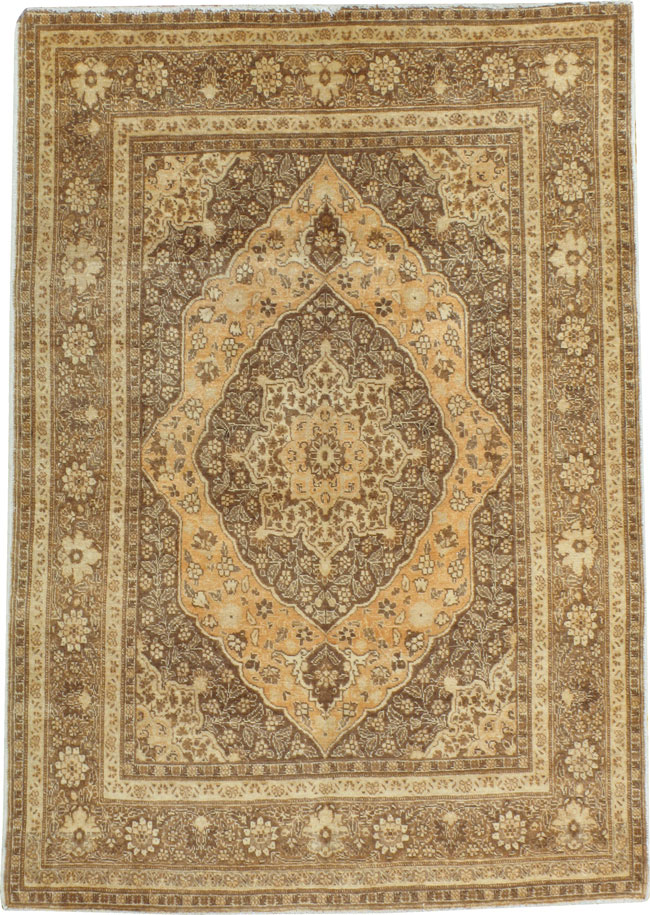 Antique Persian Tabriz Rug, No.13130 - Gsblank