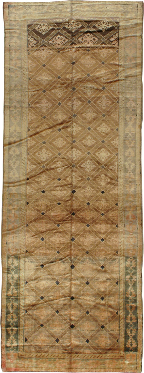 Antique Turkish Anatolian Runner, No.13137 - Gsblank