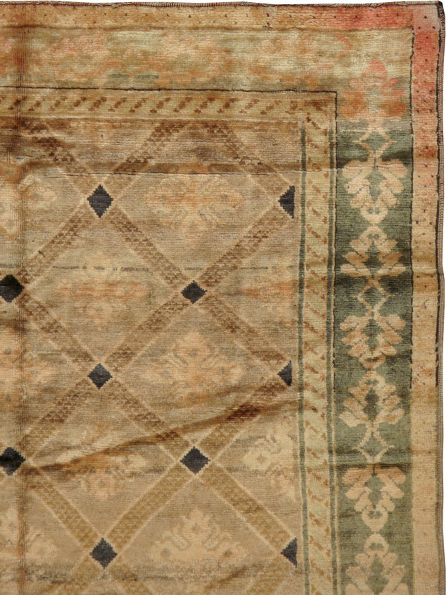 Antique Turkish Anatolian Runner, No.13137 - Gsblank