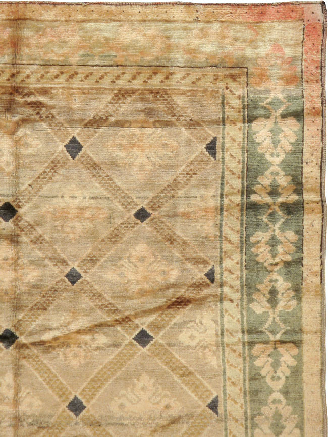 Antique Caucasian Karabagh Runner, No.13137 - Gsblank