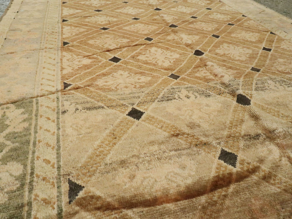 Antique Caucasian Karabagh Runner, No.13137 - Gsblank
