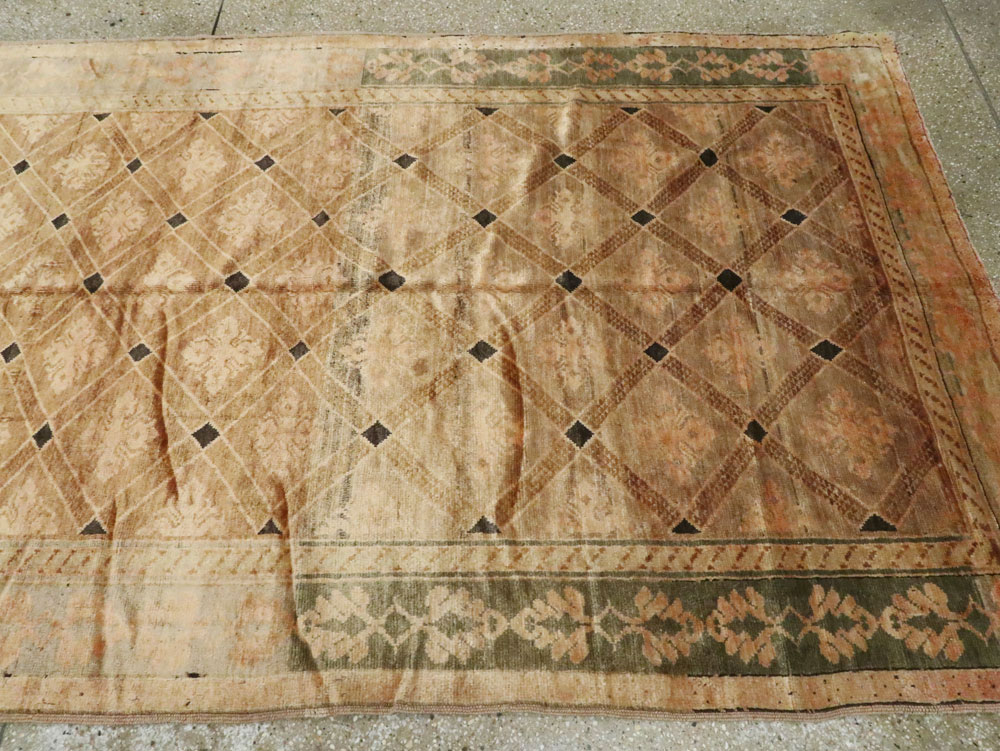Antique Caucasian Karabagh Runner, No.13137 - Gsblank
