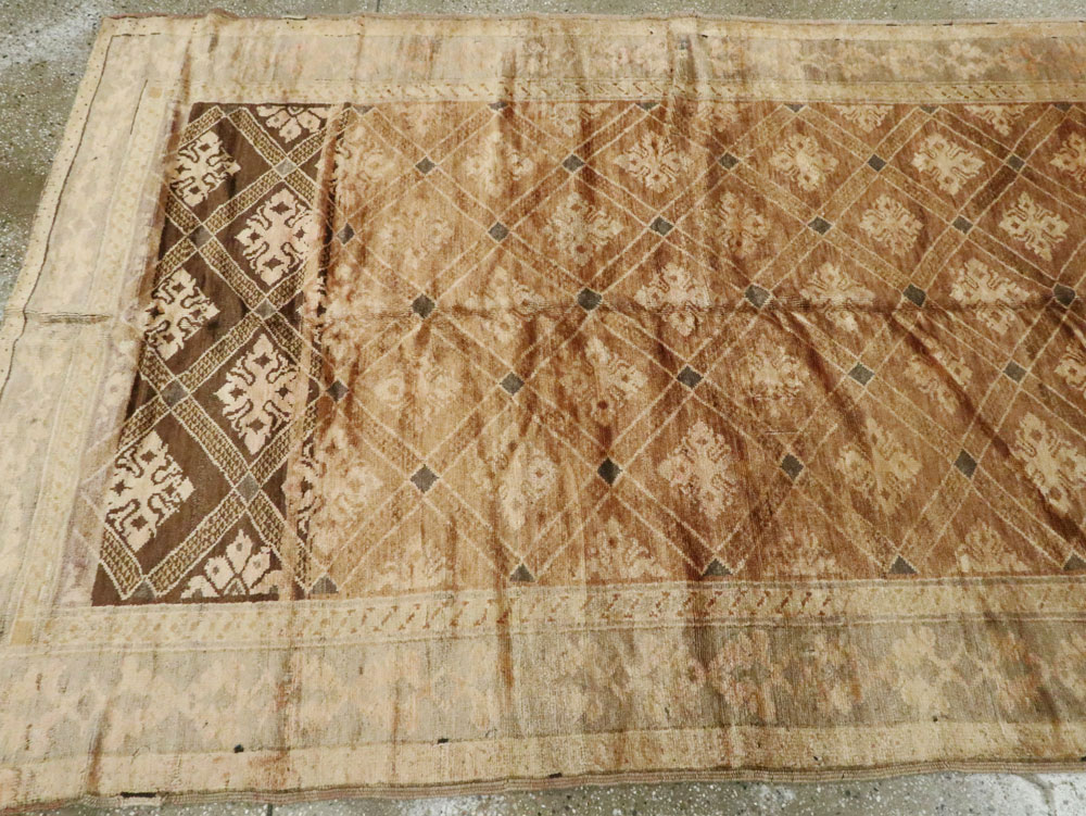 Antique Caucasian Karabagh Runner, No.13137 - Gsblank