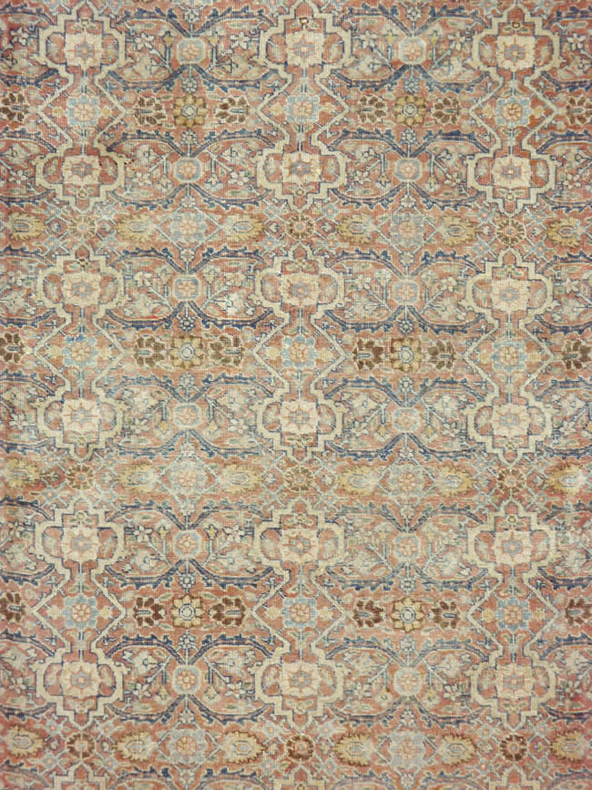 Antique Persian Tabriz  Square Carpet, No.13151 - Gsblank