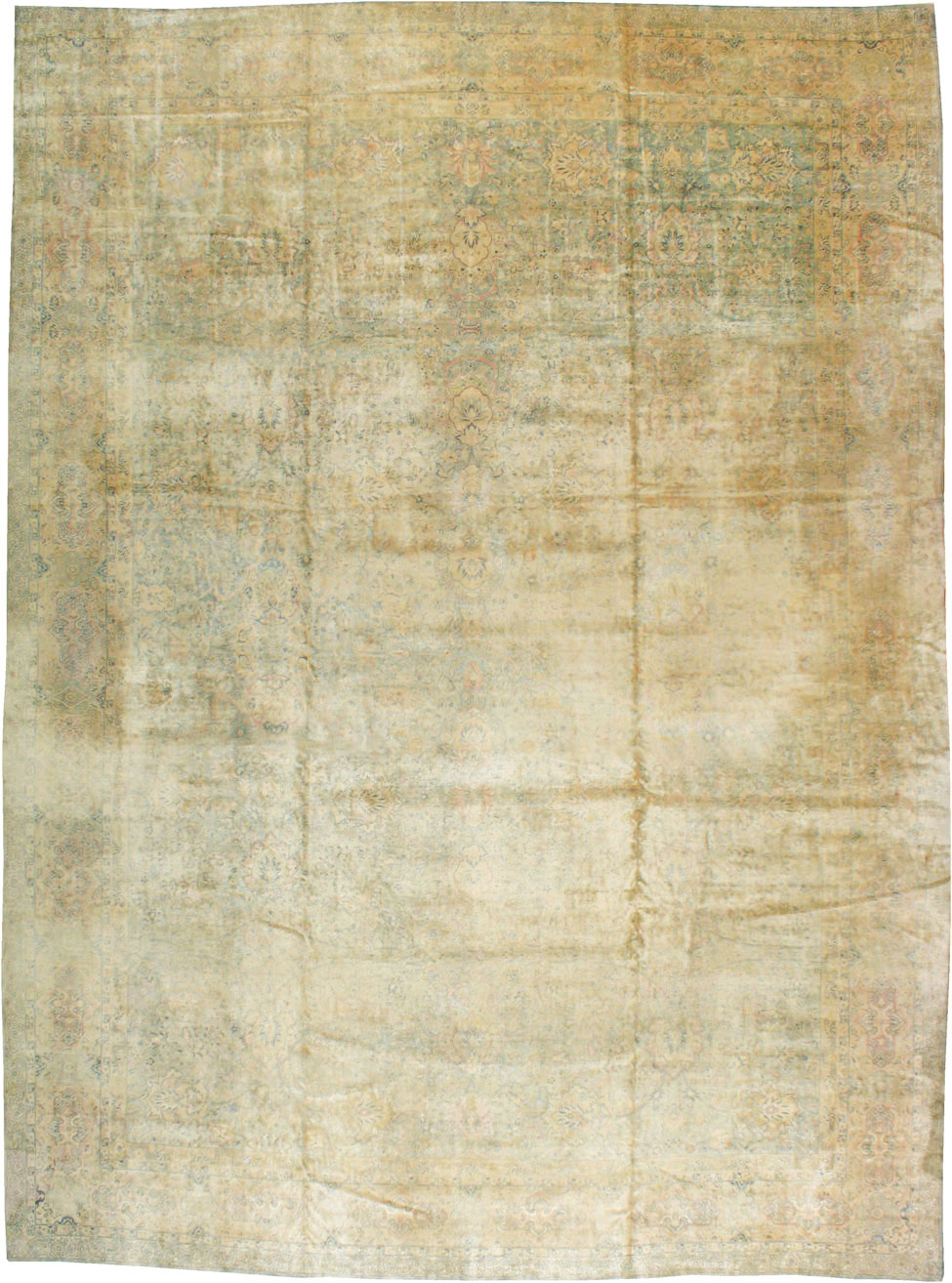 Antique Indian Oversize Lahore Carpet, No.13152 - Gsblank