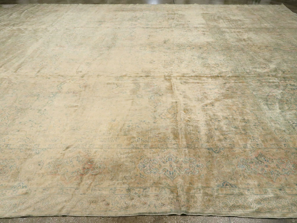 Antique Indian Oversize Lahore Carpet, No.13152 - Gsblank