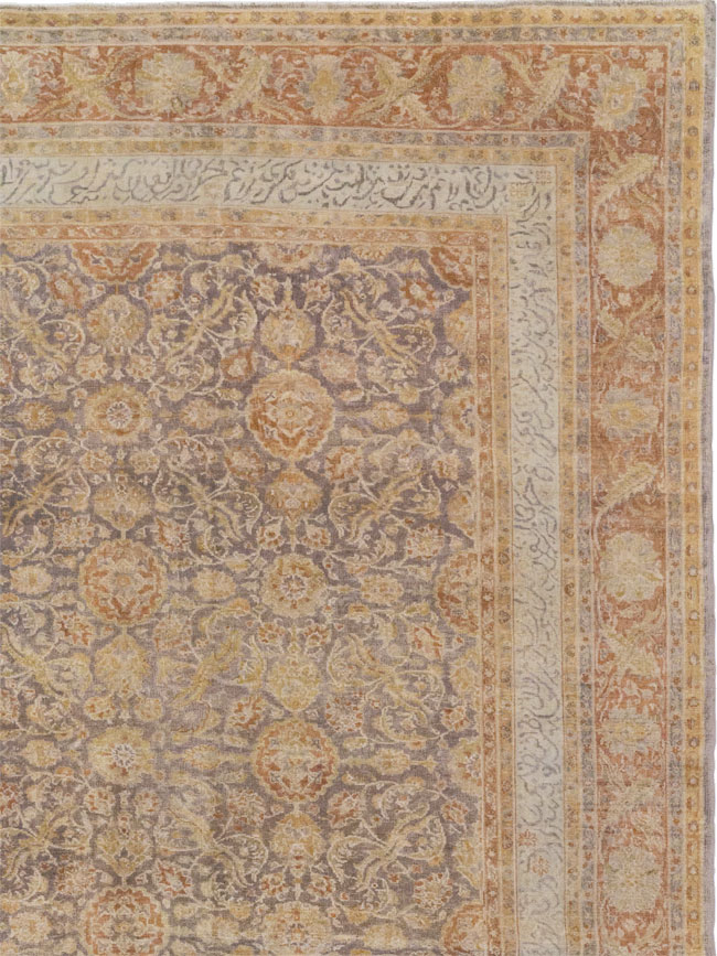 Antique Turkish Sivas Large Room Size Carpet, No.13160 - Gsblank