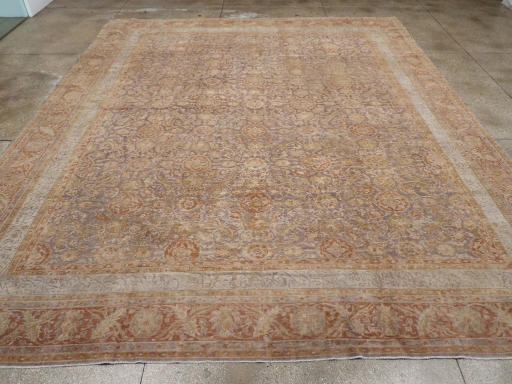 Antique Turkish Sivas Large Room Size Carpet, No.13160 - Gsblank