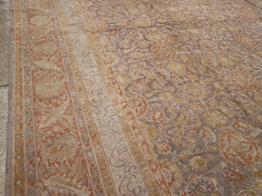 Antique Turkish Sivas Large Room Size Carpet, No.13160 - Gsblank