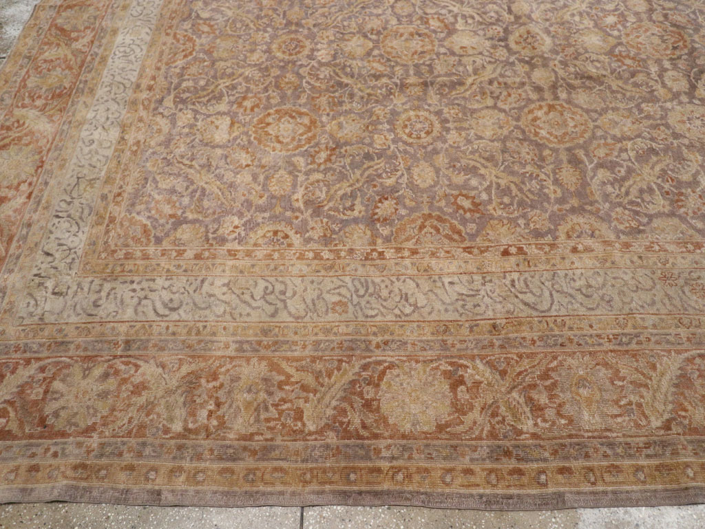 Antique Turkish Sivas Large Room Size Carpet, No.13160 - Gsblank