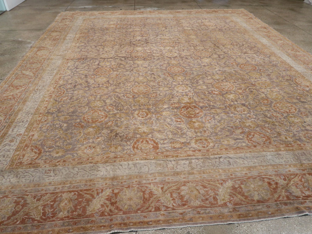 Antique Turkish Sivas Large Room Size Carpet, No.13160 - Gsblank