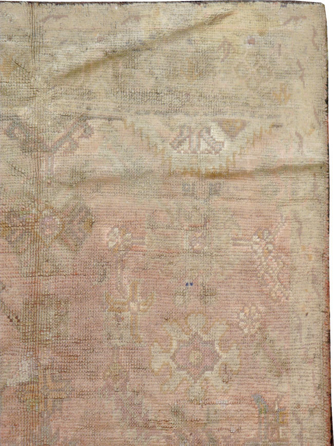 Antique Turkish Oushak Rug, No.13164 - Gsblank