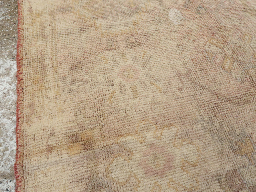 Antique Turkish Oushak Rug, No.13164 - Gsblank