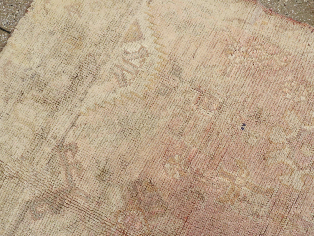 Antique Turkish Oushak Rug, No.13164 - Gsblank