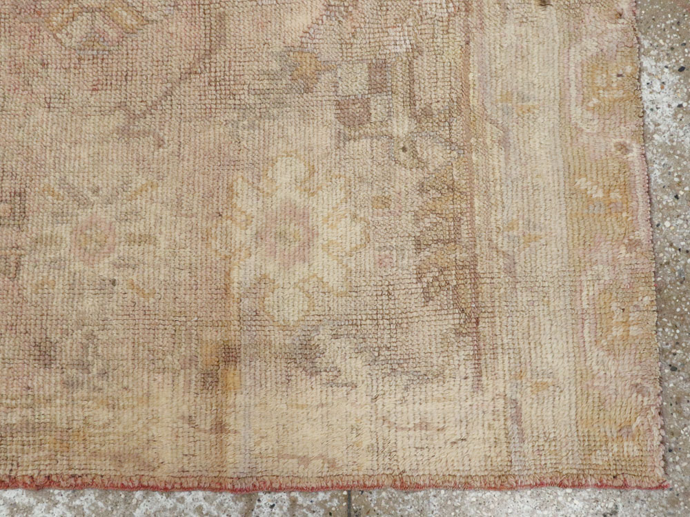 Antique Turkish Oushak Rug, No.13164 - Gsblank