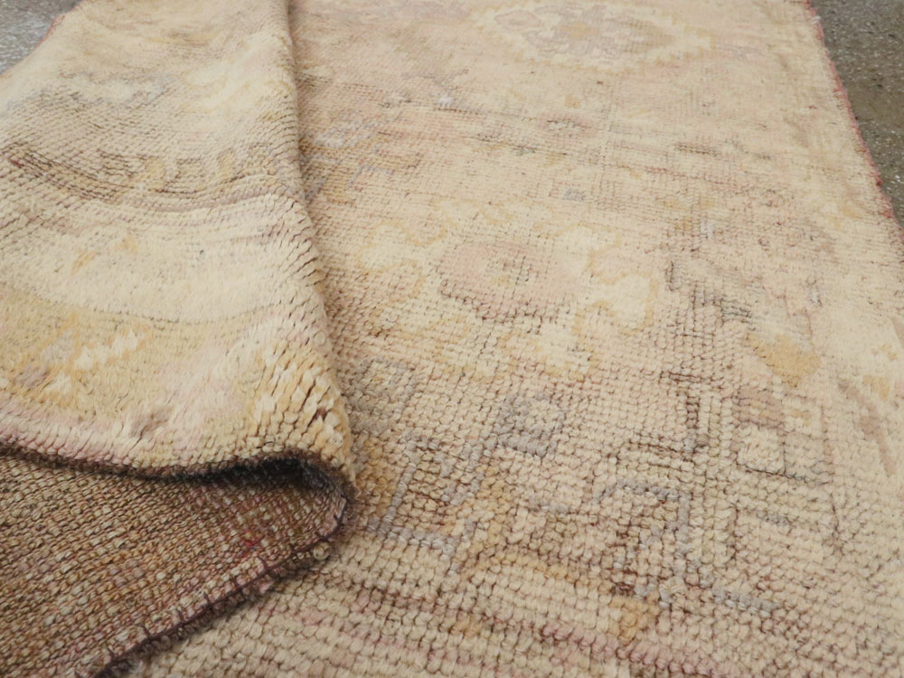 Antique Turkish Oushak Rug, No.13164 - Gsblank