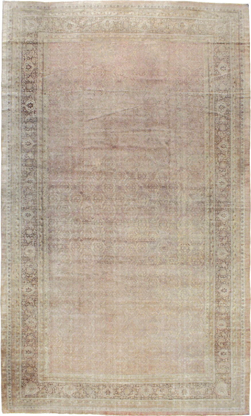 Vintage Indian Lahore Carpet, No.13213 - Gsblank