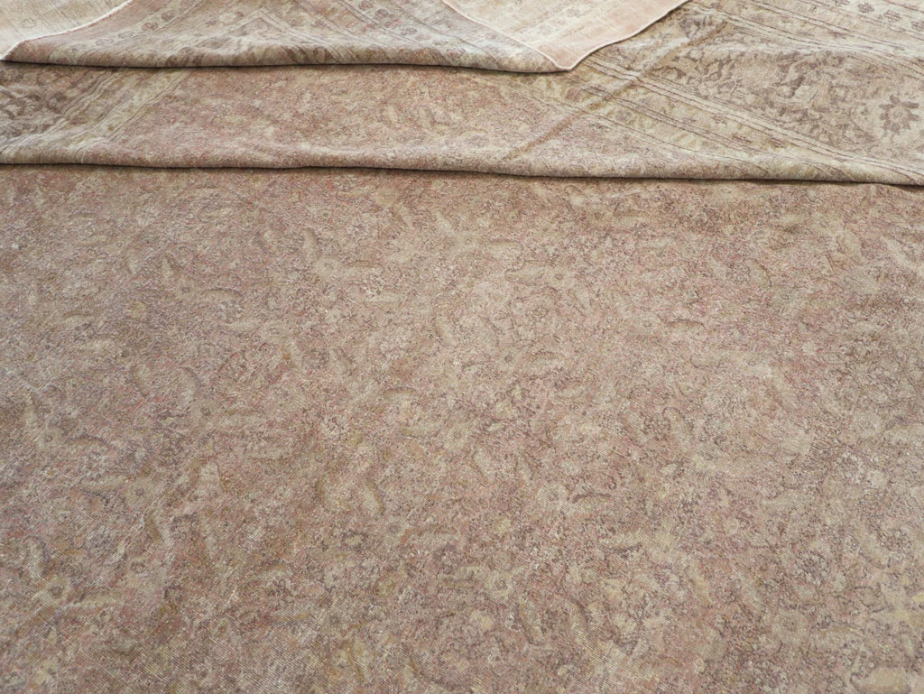 Vintage Indian Lahore Carpet, No.13213 - Gsblank