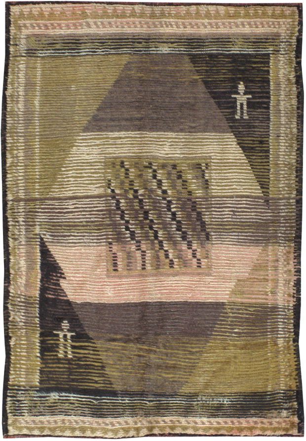 Vintage Turkish Konya Rug, No.13221 - Gsblank