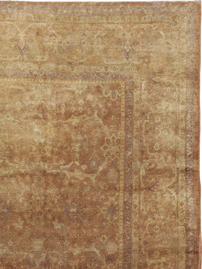 Antique Persian Tabriz Carpet, No.13222 - Gsblank