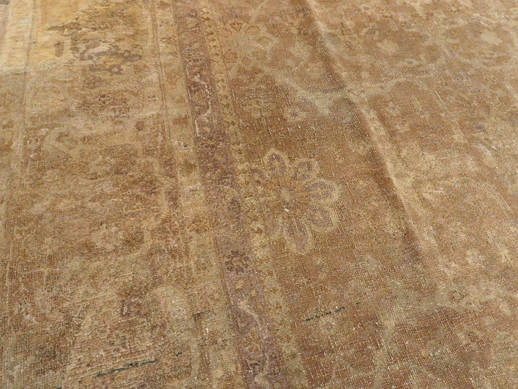 Antique Persian Tabriz Carpet, No.13222 - Gsblank