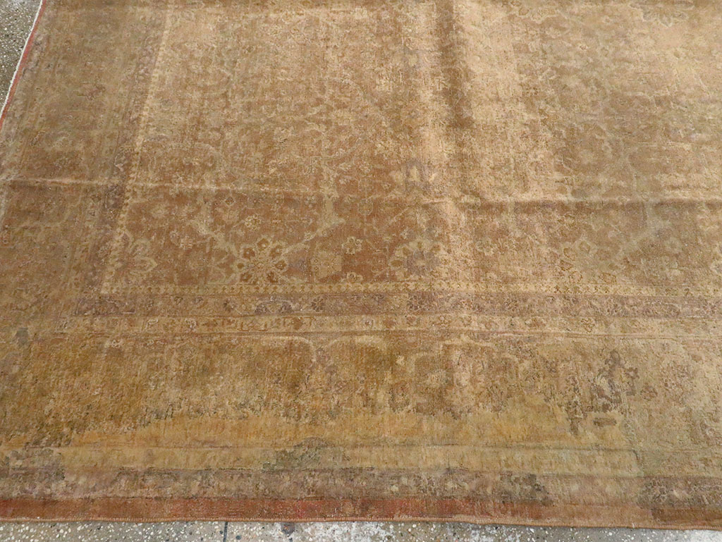 Antique Persian Tabriz Carpet, No.13222 - Gsblank