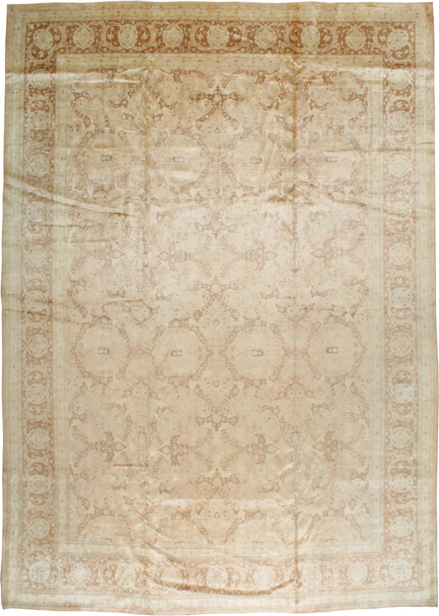 Antique Persian Tabriz Carpet, No.13266 - Gsblank