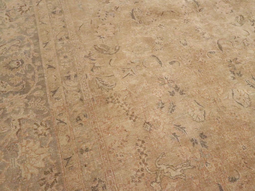 Antique Persian Tabriz Carpet, No.13267 - Gsblank